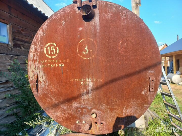 Бак для воды металлический