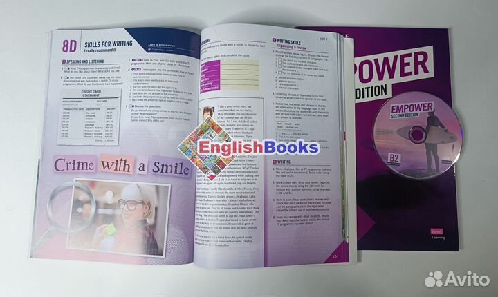 Empower B2 second edition комплект (SB, WB, CD )