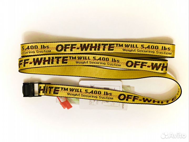 Новый ремень Off-White 2m (Италия), оригинал