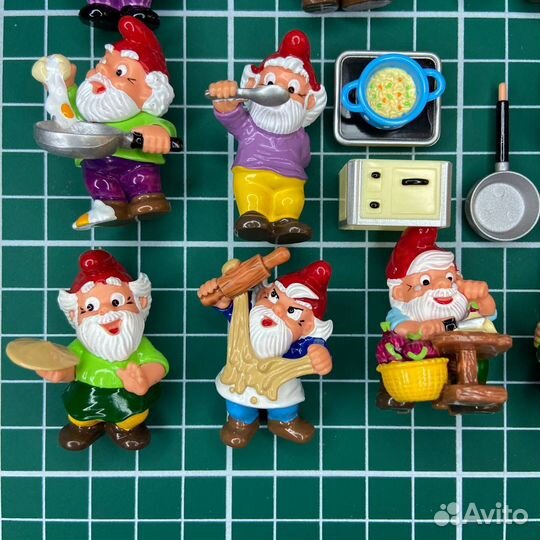 Киндер серия Гномы на кухне (кухонные)