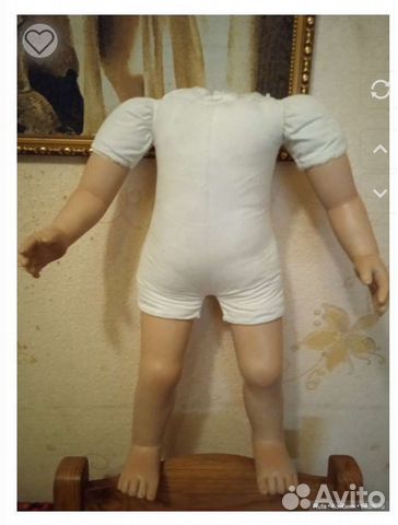 Тело виниловое для куклы