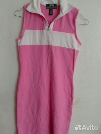 Платье летнее хлопковое XS Ralph Lauren