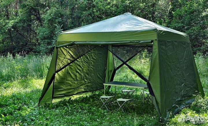 Шатер 320х320х245 усиленный каркас