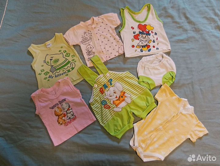 Детская одежда для девочек пакетом