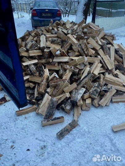 Сухие березовые дрова