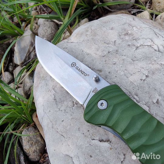 Нож складной Ganzo Genesis зелёный