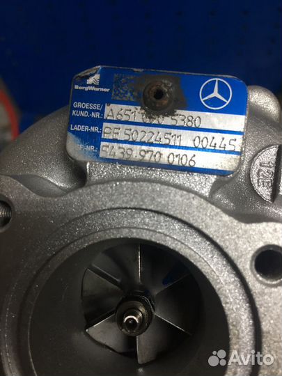 Турбина Mercedes Sprinter, Vito, Viano 2.2 BiTurbo