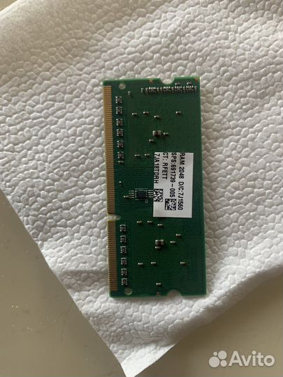 Оперативная память ddr3l для ноутбука 2gb