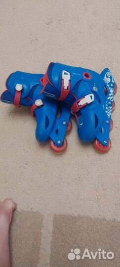 Роликовые коньки детские раздвижные