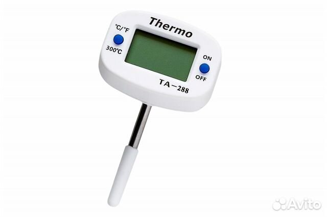 Термометр электронный tа-288, щуп 4 см