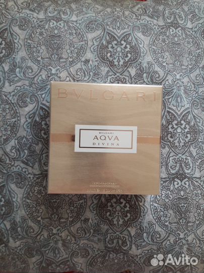 Туалетная вода Bvlgari Aqva Divina