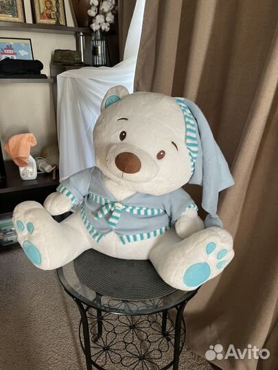 Мягкая игрушка белый медведь