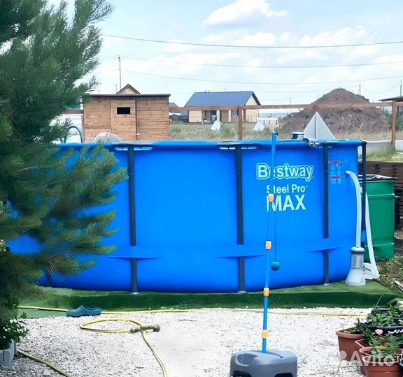 Каркасный бассейн 366х133 комплект