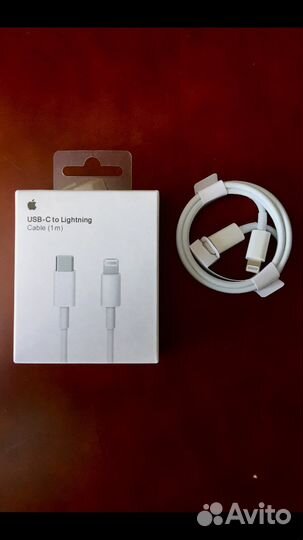 Провод для быстрой зарядки USB-C /iPhone/ новый