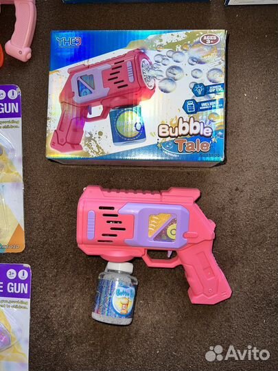 Мыльные пузыри пистолет