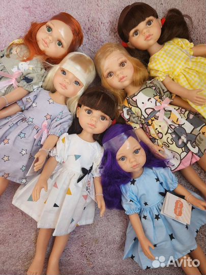 Новые испанские куклы Паола Рейна в одежде