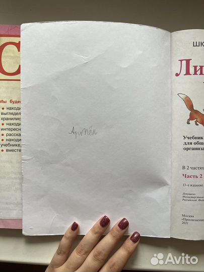 Литературное чтение 2 класс (забронировано)