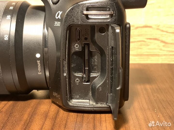 Sony alpha a3500 пробег 6000 кадров