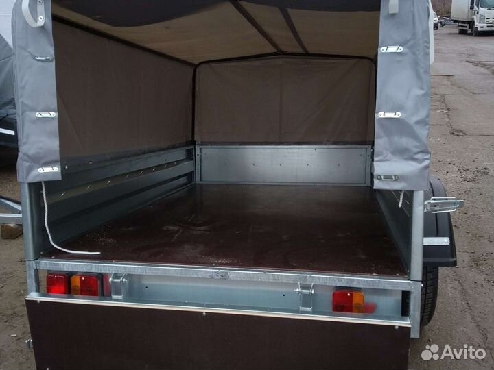 Прицеп легковой 2.10*1.30 с тентом от пфс