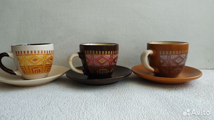 Кофейный набор 12 предметов 6 чашек 90 мл 6 блюдец