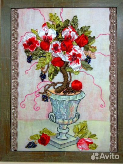 Подарки Картина лентами 