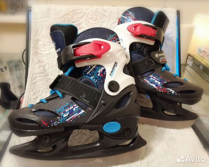 Коньки раздвижные 27-30 размер nordway