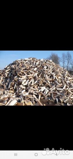 Дрова березовые колотые