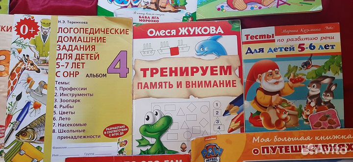 Книги для развития речи и подготовки к школе