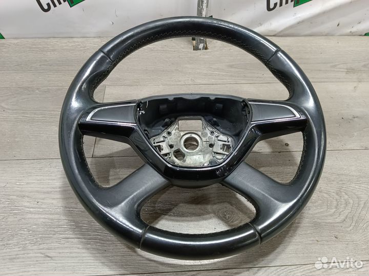 Руль кожаный 4 спицы для Skoda Octavia A7
