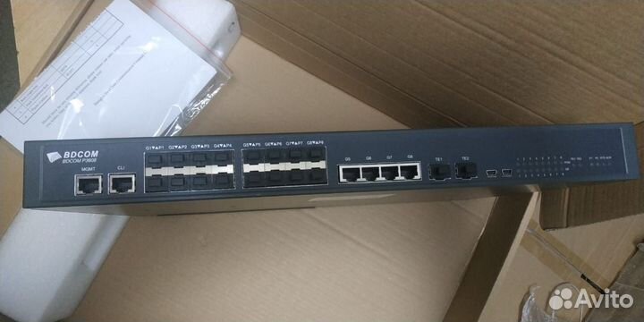 Терминал стационарный (OLT) bdcom P3608 8 порт 2бп