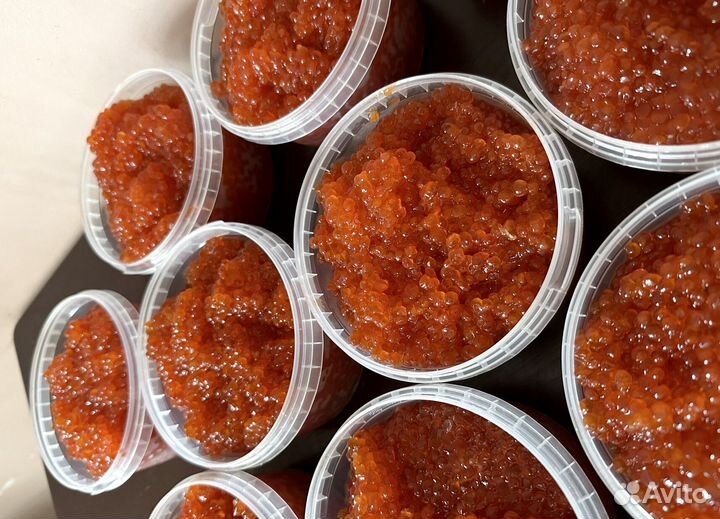 Красная икра Кижуча. Доставка