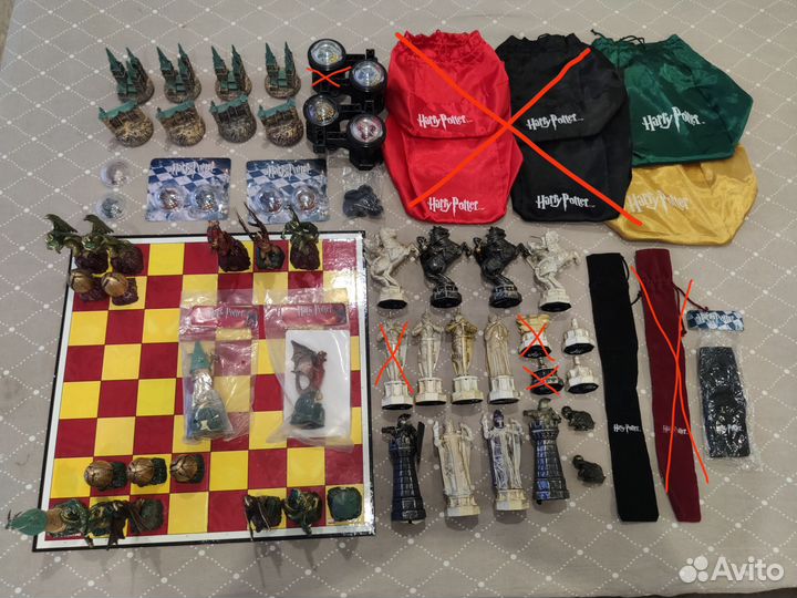 Шахматы Гарри Поттер, комплектующие
