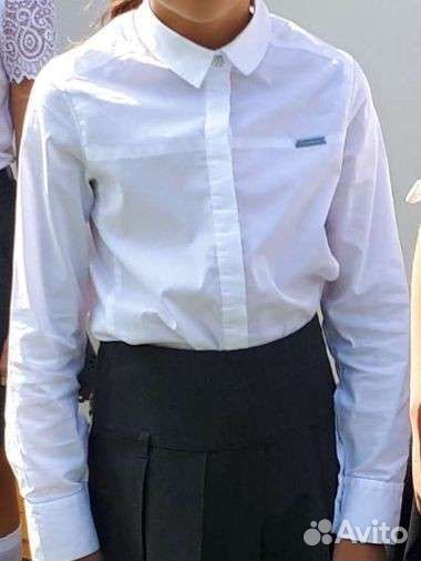 Блузка школьная Карамелли для девочки, рост 134