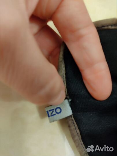 Перчатки Kenzo оригинал замша и ткань