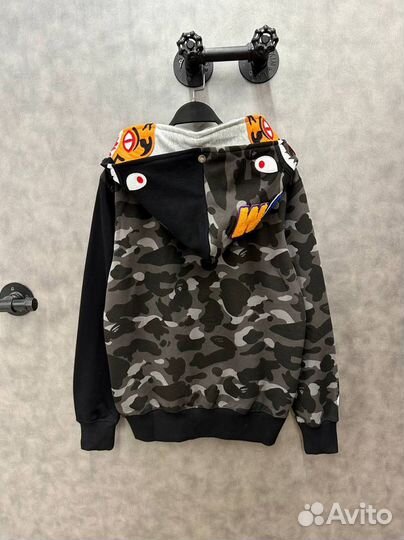 Худи с двойным капюшоном Bape