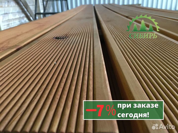 Террасная доска из лиственницы