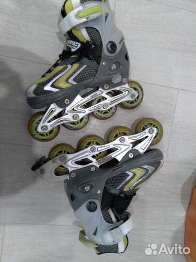 Коньки роликовые детские раздвижные