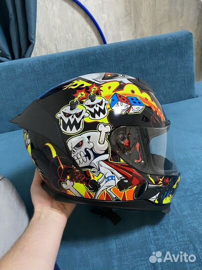 Мото шлем