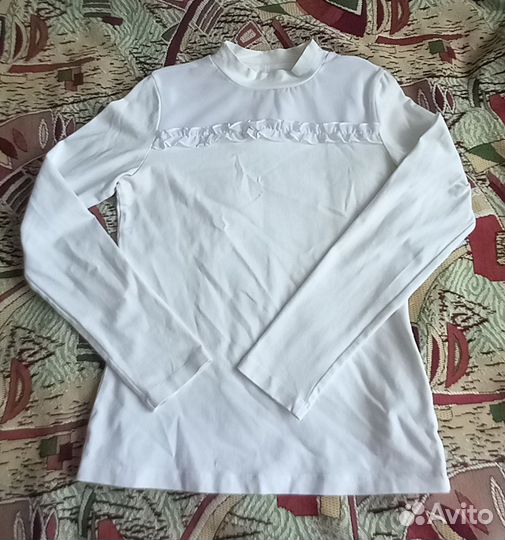 Блузка школьная на 12 лет, р. 152