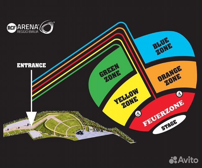 Билеты на концерт Rammstein Feuerzone в Италии