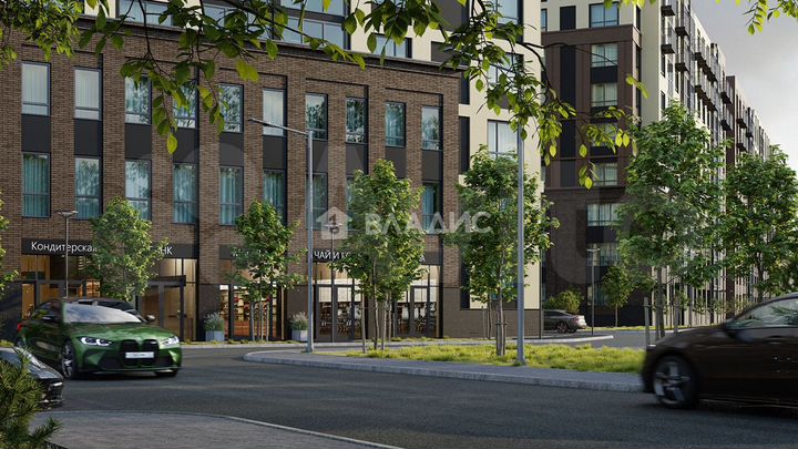 2-к. квартира, 69,3 м², 1/9 эт.