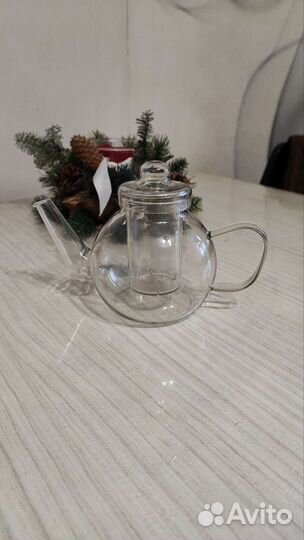 Чайник заварочный стеклянный
