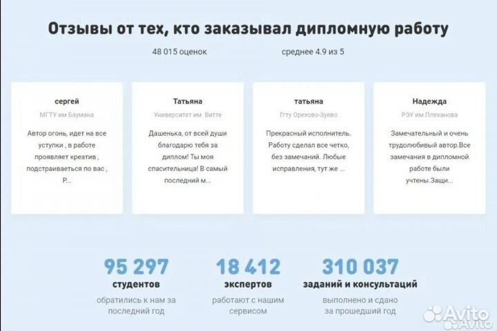 Помощь в оформлении дипломных работ