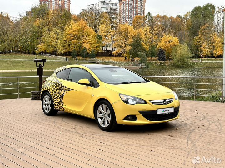 Opel Astra GTC 1.4 AT, 2012, 154 000 км
