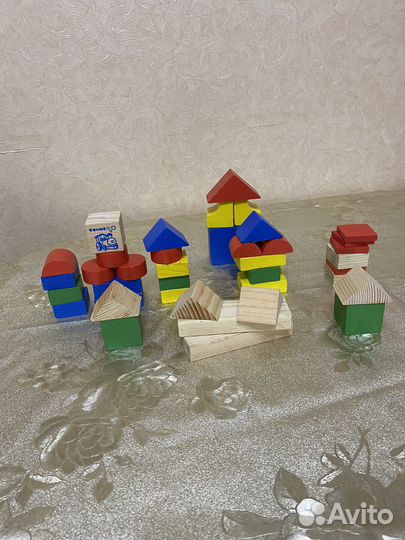 Деревянный конструктор Томик детский