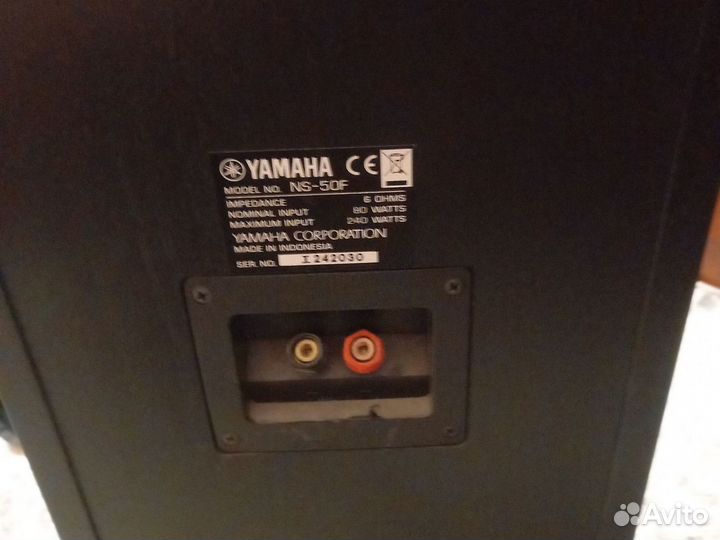 Акустические колонки yamaha ns - 50 f