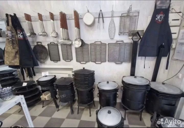 Казан чугунный узбекский