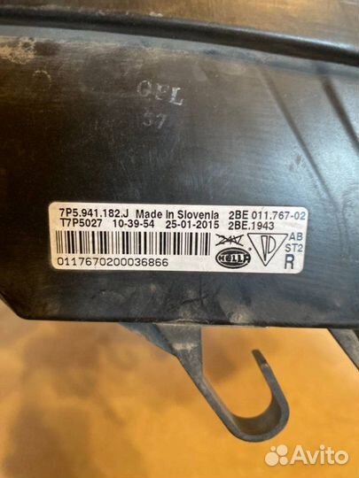 Птф передний правый Porsche Cayenne 958 2014-2018