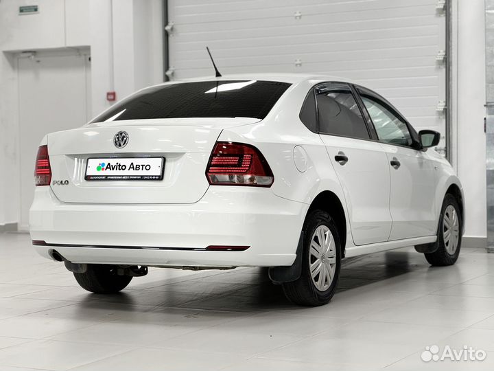 Volkswagen Polo 1.6 МТ, 2016, 165 000 км