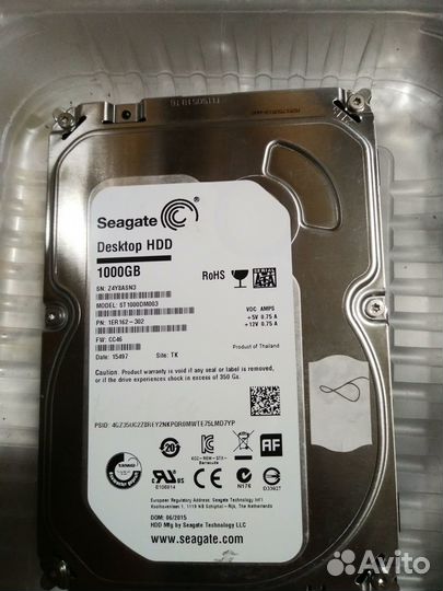 Жесткий диск hdd 1 тб
